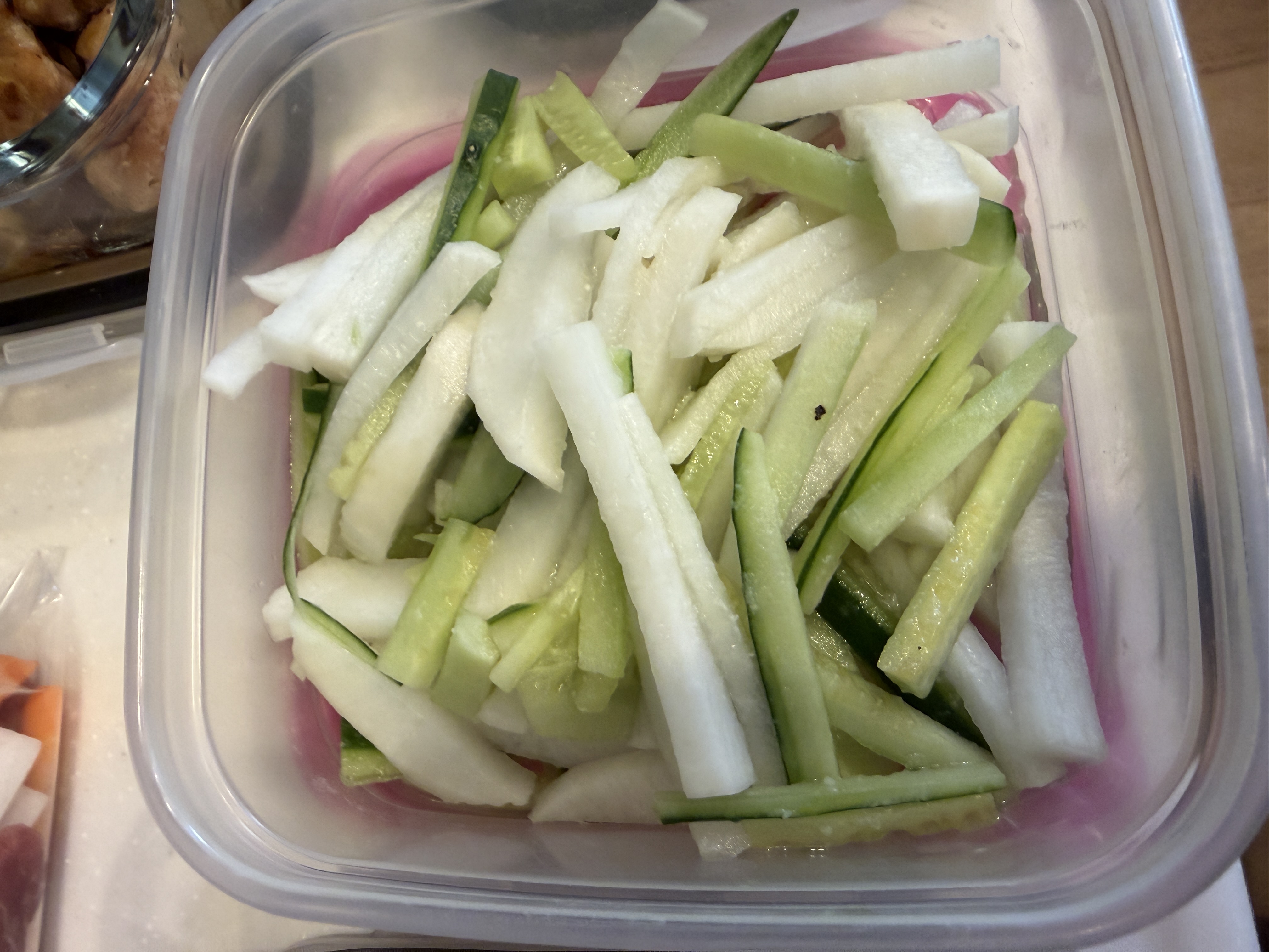 大根ときゅうりのシャキシャキ旨塩サラダ